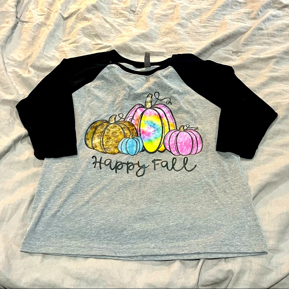 Fall youth L shirt